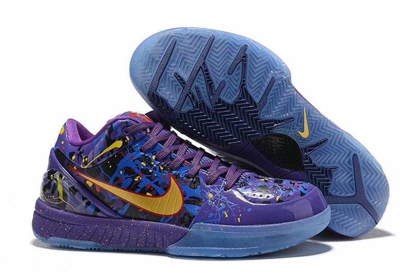 Nike Kobe 4 Shoes Purple Colors